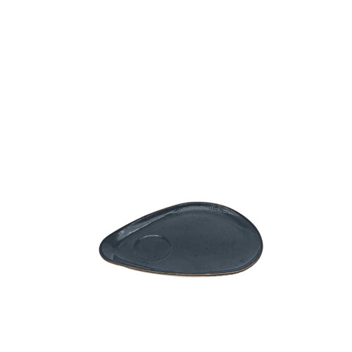 Zest Porcelain Oval İkramlık 14 Cm-Paris K.Mavi - ZEST PORCELAIN