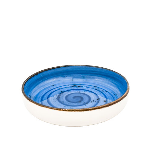 Zest Porcelain Step Çukur Tabak 20 Cm-Paris Mavi - ZEST PORCELAIN