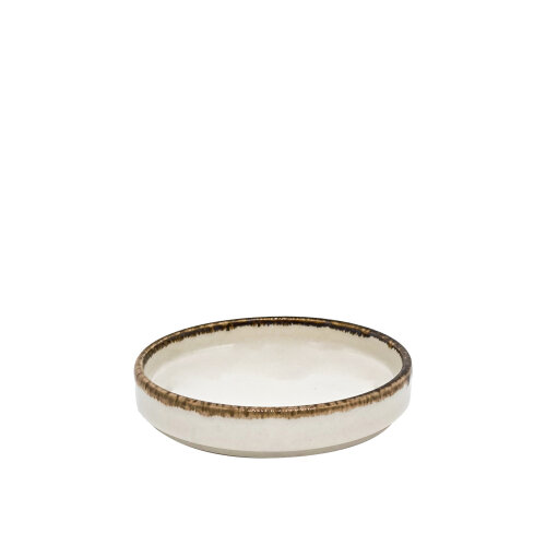 Zest Porcelain Step Çukur Tabak 24 Cm Chocolate - ZEST PORCELAIN