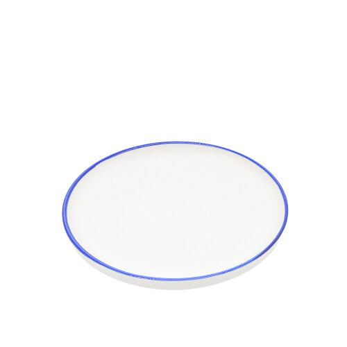Zest Porcelain Step Tabak 27 Cm-Riva Mavi - ZEST PORCELAIN