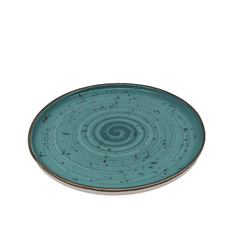 Zest Porcelain Step Tabak 30 Cm-Paris Turkuaz - 1