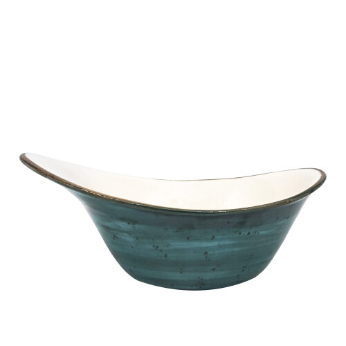 Zest Porcelain Stil Kase 25 Cm-Paris Turkuaz - ZEST PORCELAIN