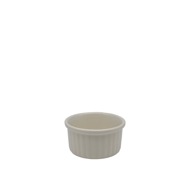 Zest Porcelain Suffle Kase 8 Cm Krem - 1