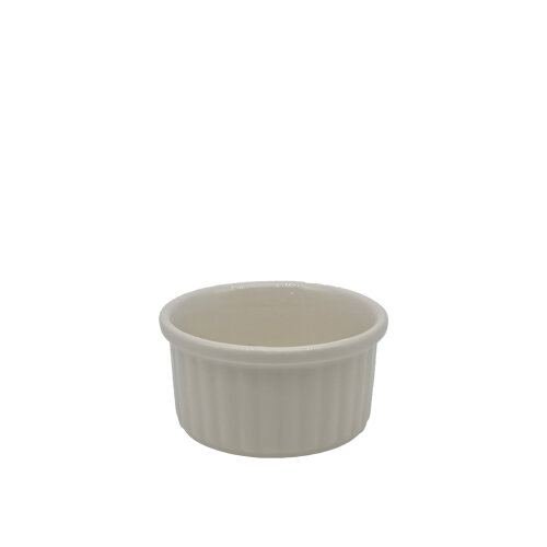 Tulu Porselen Sufle Kase 10 cm Krem KL10SF00 - TULU PORSELEN
