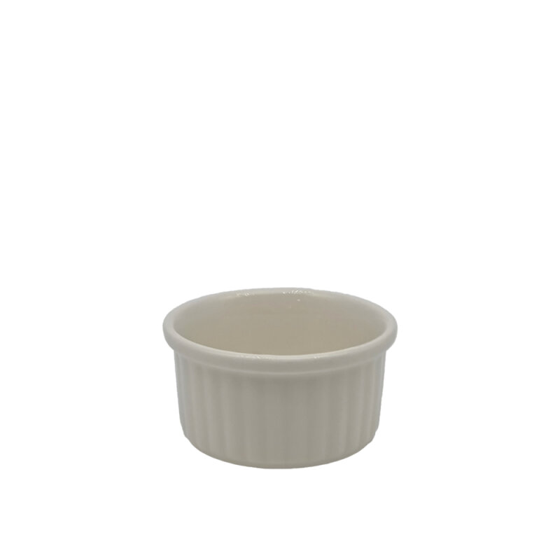 Tulu Porselen Sufle Kase 10 cm Krem KL10SF00 - 1