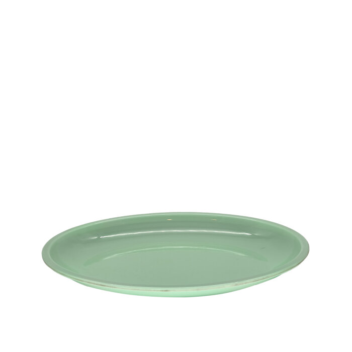 Ultraform Açık Yeşil Oval Kayık 29.5X41 Cm - 1