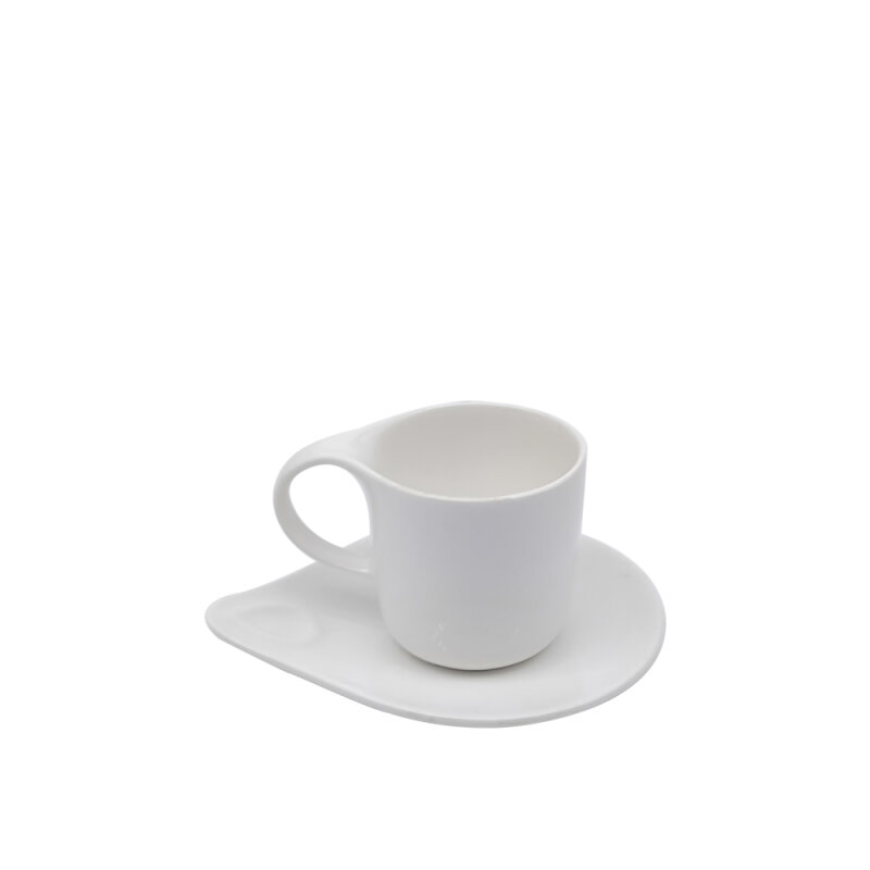 Ultraform Hotel Porselen Çay /Kahve Fincan Tabaklı 2'li - 1