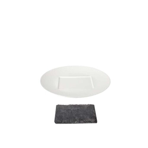 Ultraform Hotel Porselen Dgen Bölmeli Yuvarlak Sunum Tabak 30 cm - ULTRAFORM PORSELEN