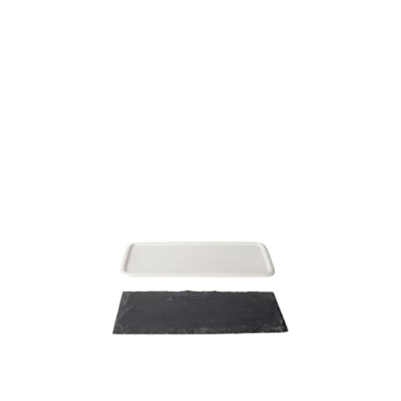 Ultraform Hotel Porselen D.Gen Tepsi 37X18 cm - 1