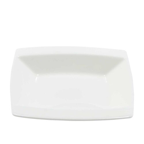 Ultraform Hotel Porselen Diamond Dik Dörtgen Kayık Tabak. 43 cm - ULTRAFORM PORSELEN