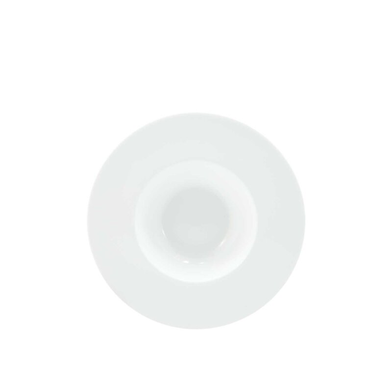 Ultraform Hotel Porselen Diamond Yuvarlak Çukur Tabak 21 cm - 1