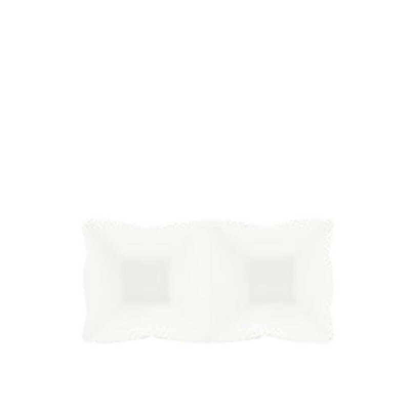 Ultraform Hotel Porselen Elite 2 Bölmeli Sosluk 15 cm - 1