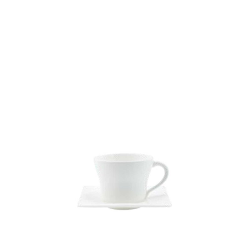 Ultraform Hotel Porselen Elite Kahve/Çay FincanTabaklı Küçük - 1