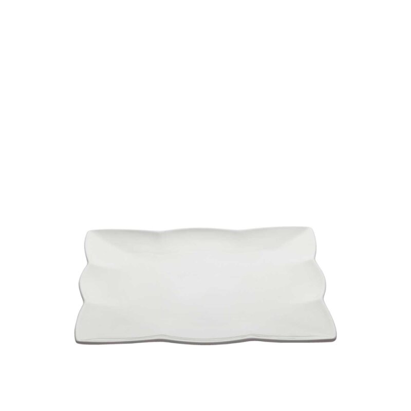 Ultraform Hotel Porselen Elite Kare Tabak 14 cm - 1