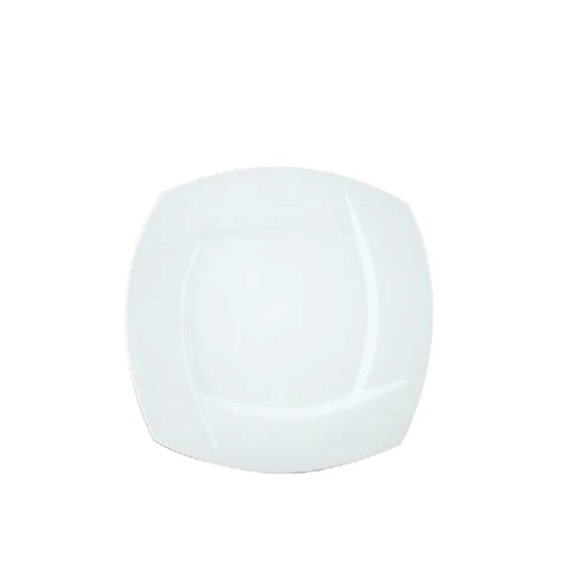 Ultraform Hotel Porselen Hasır 29 cm Kare Düz Tabak (Gwa19262) - 1