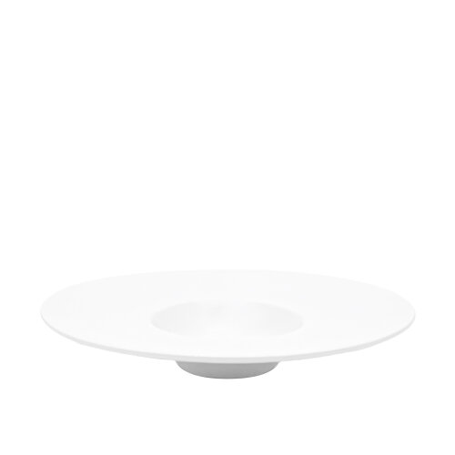 Ultraform Hotel Porselen 23,5 cm Saplı Makarna Sunum Tabak - ULTRAFORM PORSELEN