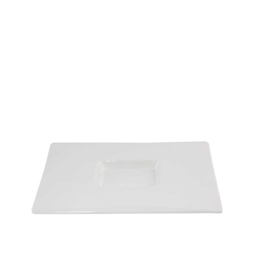 Ultraform Hotel Porselen 29X22 cm Dikdörtgen Sunum Tabak - ULTRAFORM PORSELEN