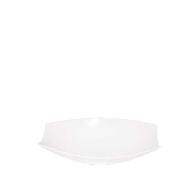 Ultraform Hotel Porselen 31,8 cm Oval Büfe Kase - 1