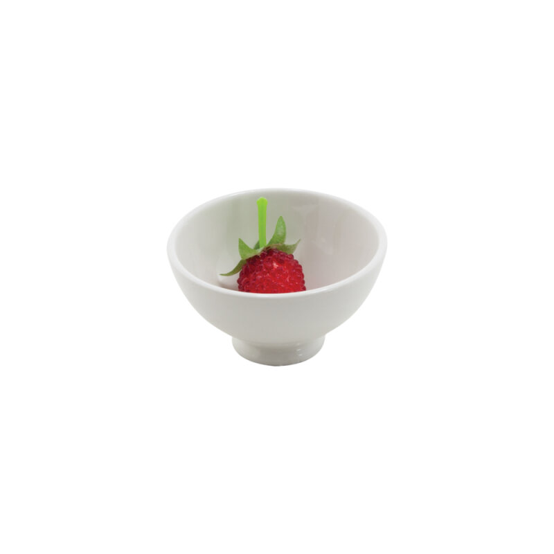 Ultraform Hotel Porselen Ayaklı Minimal Kase 8,5 cm - 1
