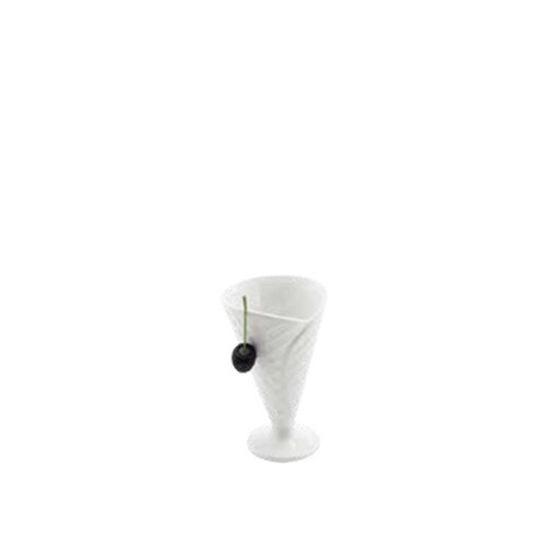 Ultraform Hotel Porselen Kornet Dondurmalık 15X9 cm - ULTRAFORM PORSELEN