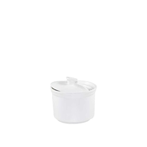 Ultraform Hotel Porselen Kapaklı Şekerlik 8,5 cm - ULTRAFORM PORSELEN