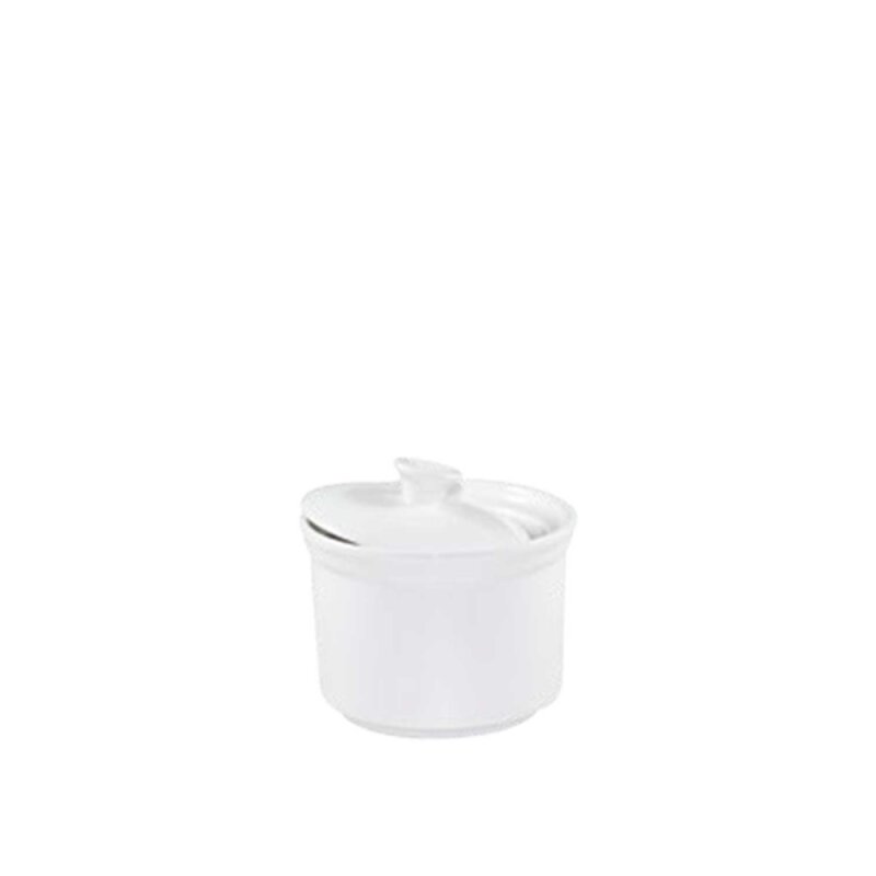 Ultraform Hotel Porselen Kapaklı Şekerlik 8,5 cm - 1
