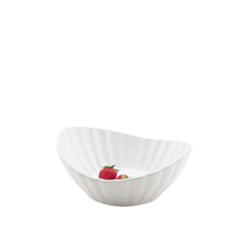Ultraform Hotel Porselen Yivli Gondol Kase 35X14 cm - 1