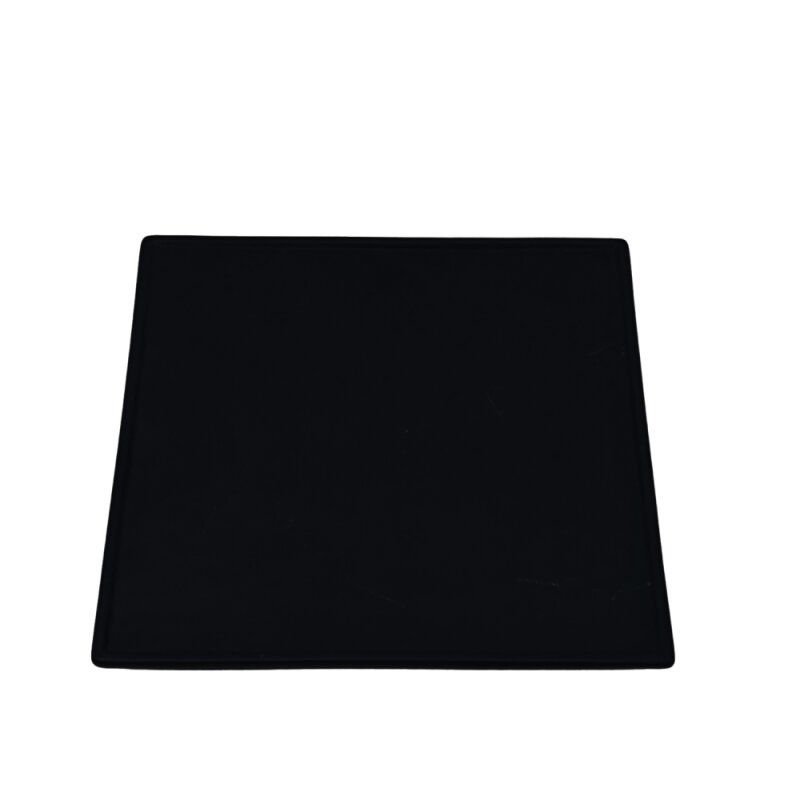 Ultraform Hotel Porselen Kare Mat Tabak 21,5 cm Siyah - 1