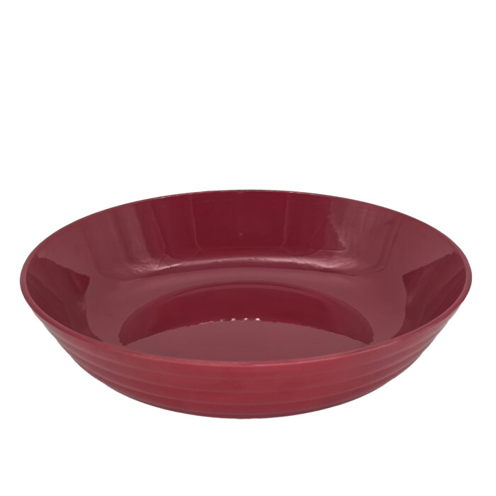 Ultraform Kırmızı Yuvarlak Kase 45 Cm H 10 Cm - 1