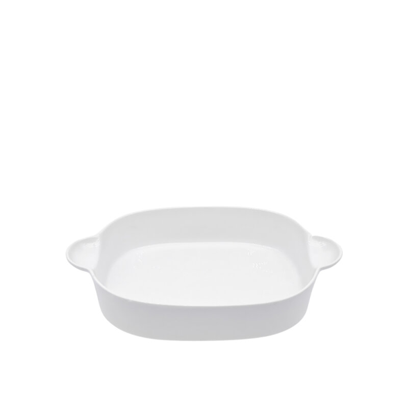 Ultraform Hotel Porselen Kulplu Fırın Kabı 37 cm - 1