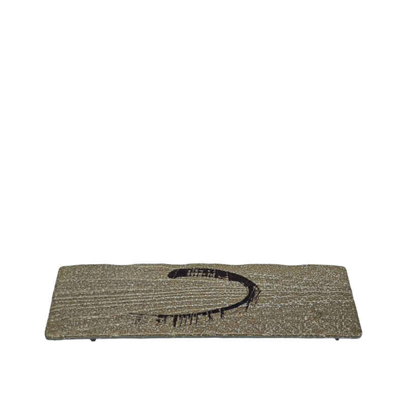 Ultraform Melamin Granıte Oblong Sunum 10X31Cm - 1