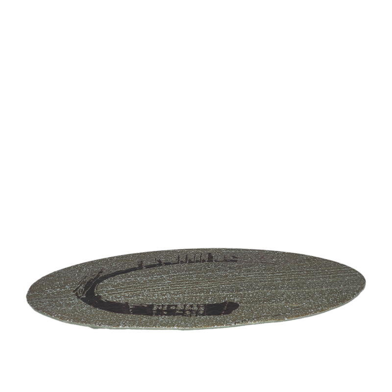Ultraform Melamin Granıte Oval Sunum Tabak 19X38Cm - 1