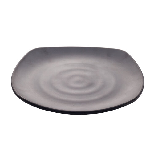 Ultraform Melamin Kare Tabak Siyah 30Cm - ULTRAFORM MELAMİN