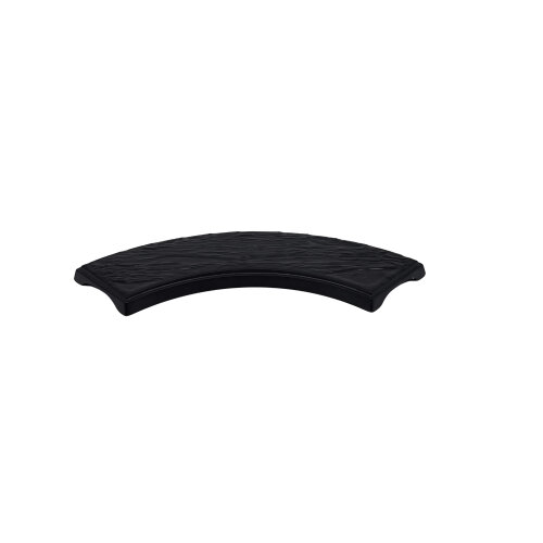 Ultraform Melamin Siyah Cambered Tabak 15X56Cm - ULTRAFORM MELAMİN