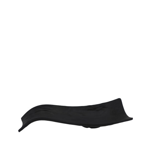 Ultraform Melamin Siyah Kulplu Tabak 16X34Cm - ULTRAFORM MELAMİN