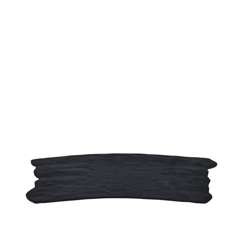 Ultraform Melamin Siyah Wavy Tabak 18X46Cm - 1
