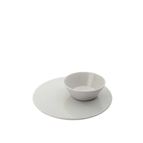 Ultraform Hotel Porselen Gray Sunum Tabak 25 cm - ULTRAFORM PORSELEN