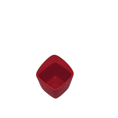Ultraform Hotel Porselen Minimal Kase 10 cm Kırmızı - ULTRAFORM PORSELEN