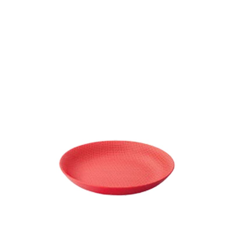 Ultraform Hotel Porselen M&M Kırmızı Çukur Tabak 20 cm - 1