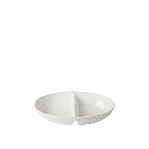 Ultraform Hotel Porselen 2 Böl. Oval Kase 32X20 cm - ULTRAFORM PORSELEN