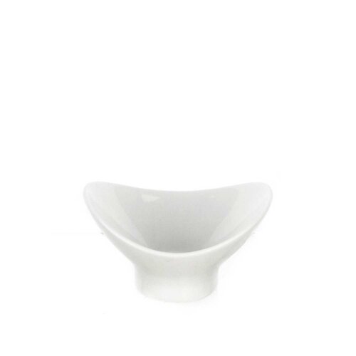 Ultraform Hotel Porselen Ayaklı Gondol Kase 14X11 cm - ULTRAFORM PORSELEN