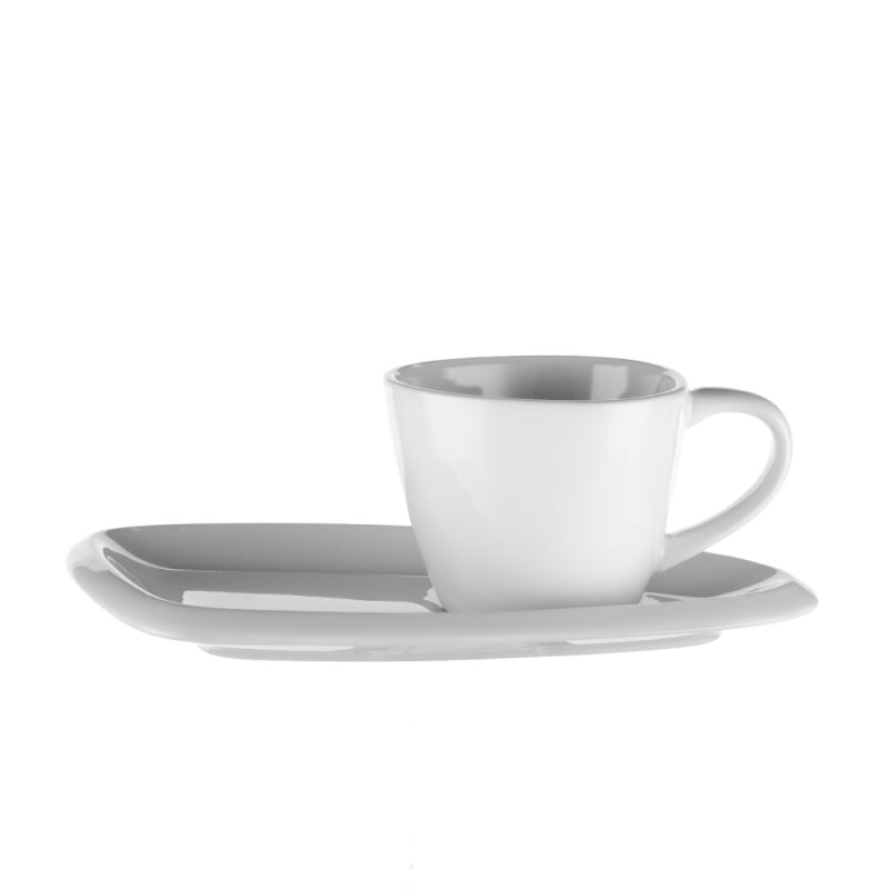 Ultraform Hotel Porselen Kahve Fincan + Tabak - 1