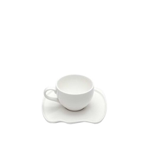 Ultraform Hotel Porselen Çay Fincan + Tabak No 1 - ULTRAFORM PORSELEN