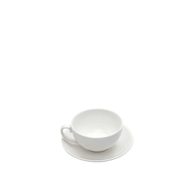 Ultraform Hotel Porselen Çay Fincan + Tabak No 4 - 1