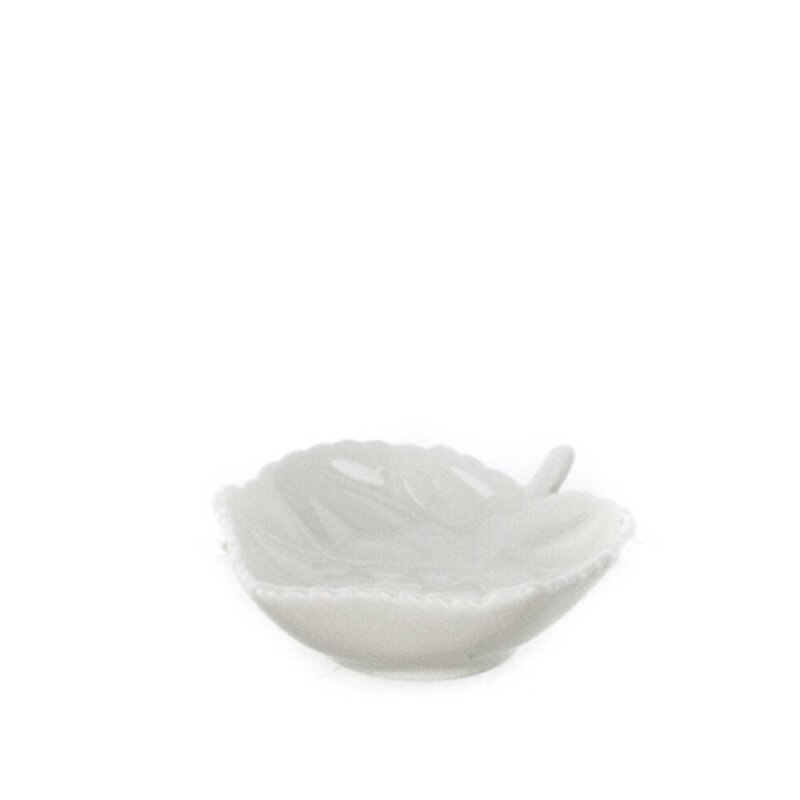 Ultraform Hotel Porselen Yaprak Kase Std 9X8 cm - 1