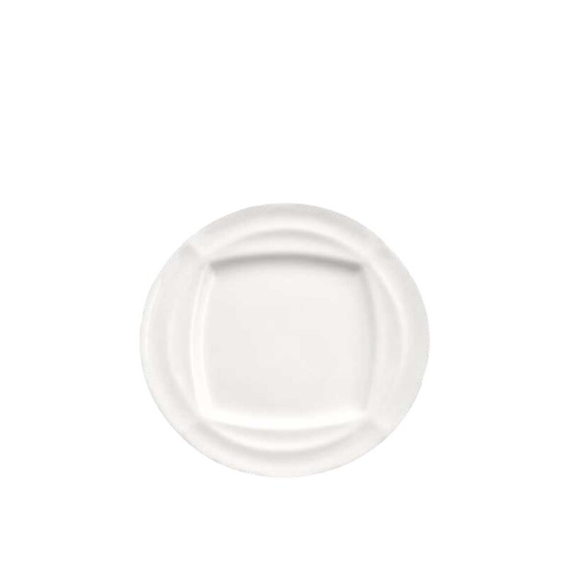 Ultraform Hotel Porselen Prizma 20 cm Düz Tabak - 1