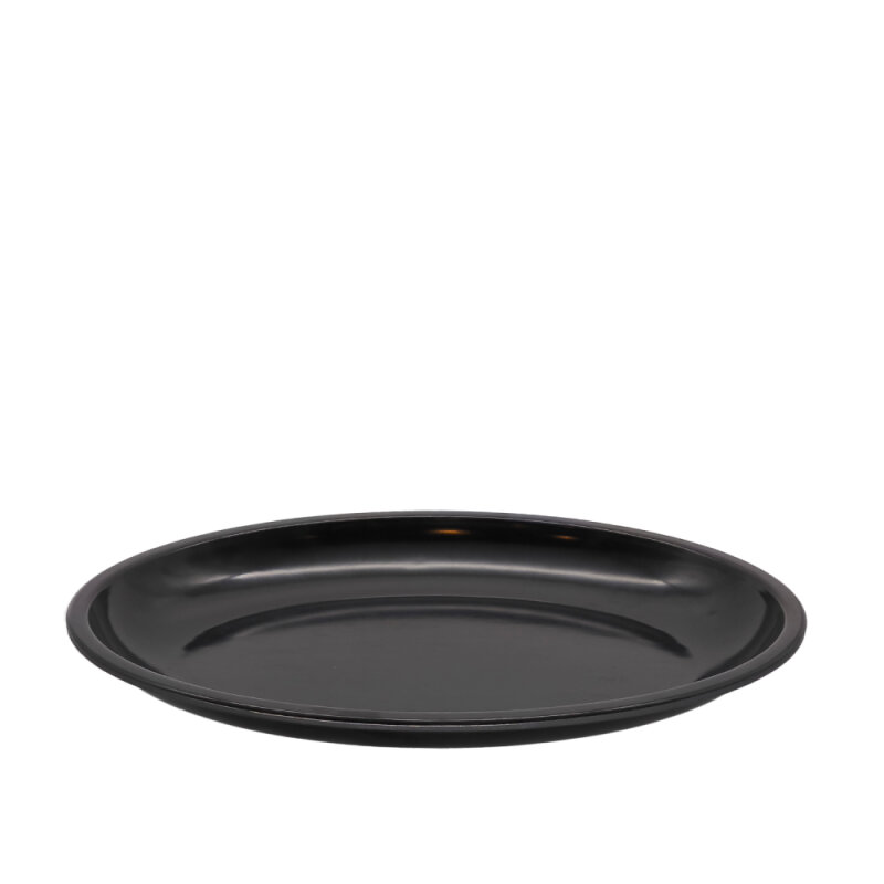 Ultraform Siyah Oval Kayık 34.5X48 Cm - 1