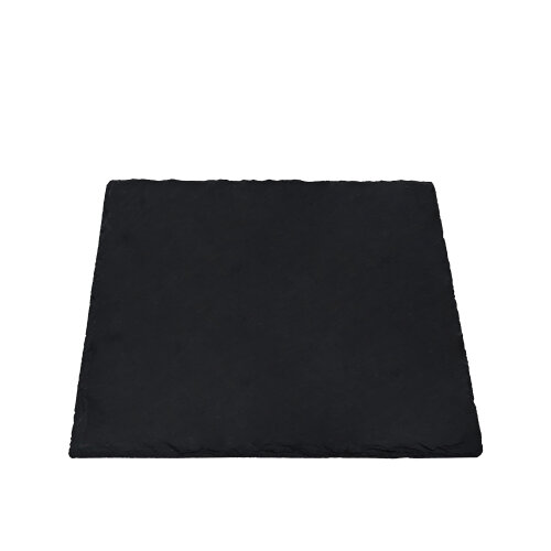 Ultraform Hotel Porselen Slate Taş Kare Sunum Tabak 33X33 cm - ULTRAFORM PORSELEN