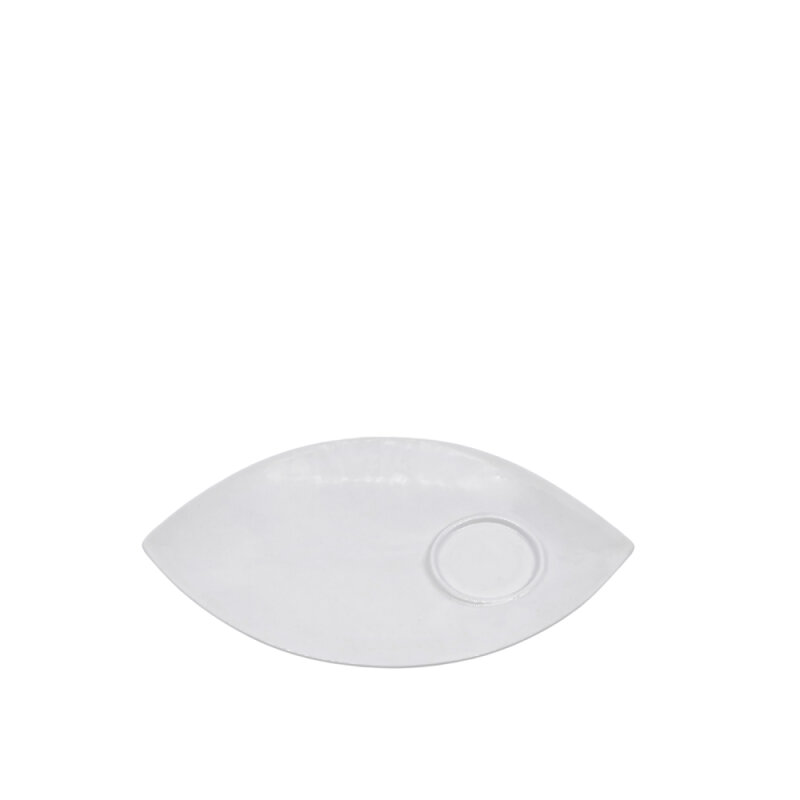 Ultraform Hotel Porselen Yaprak Kahve Fin.Tabak 25 cm - 1