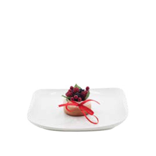 Ultraform Hotel Porselen Yasemin Düz Tabak 26,5X26,5 cm - ULTRAFORM PORSELEN
